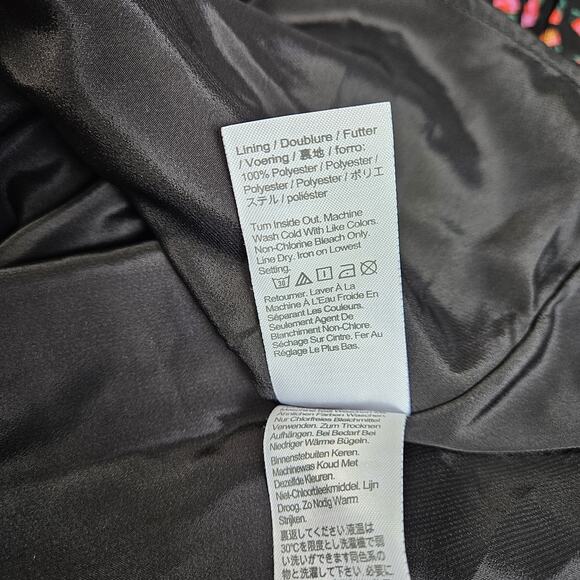 J. Crew Women’s Dress Ruffle Knee Length Clip Dot Floral Long Sleeve 12 - Picture 6 of 8